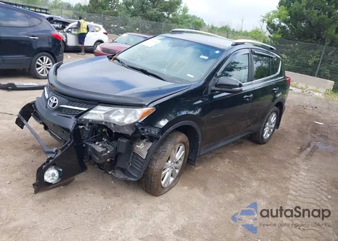 2015 Toyota Rav4 Limited z USA, uszkodzony, nr VIN 2T3DFREV4FW392414